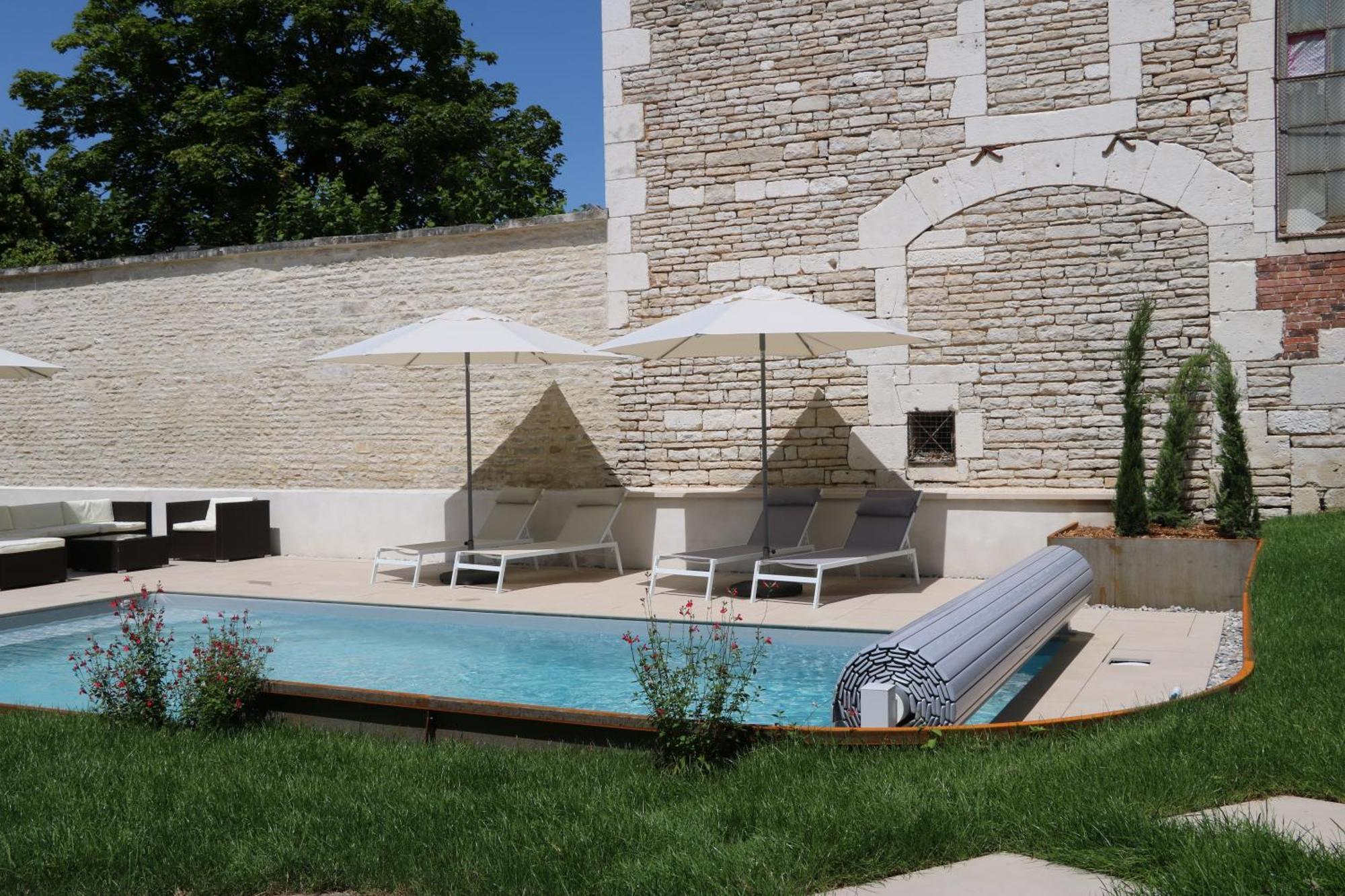 La Villa Lombardi En Champagne, Avec Piscine Privee Et Jacuzzi Les Riceys Экстерьер фото