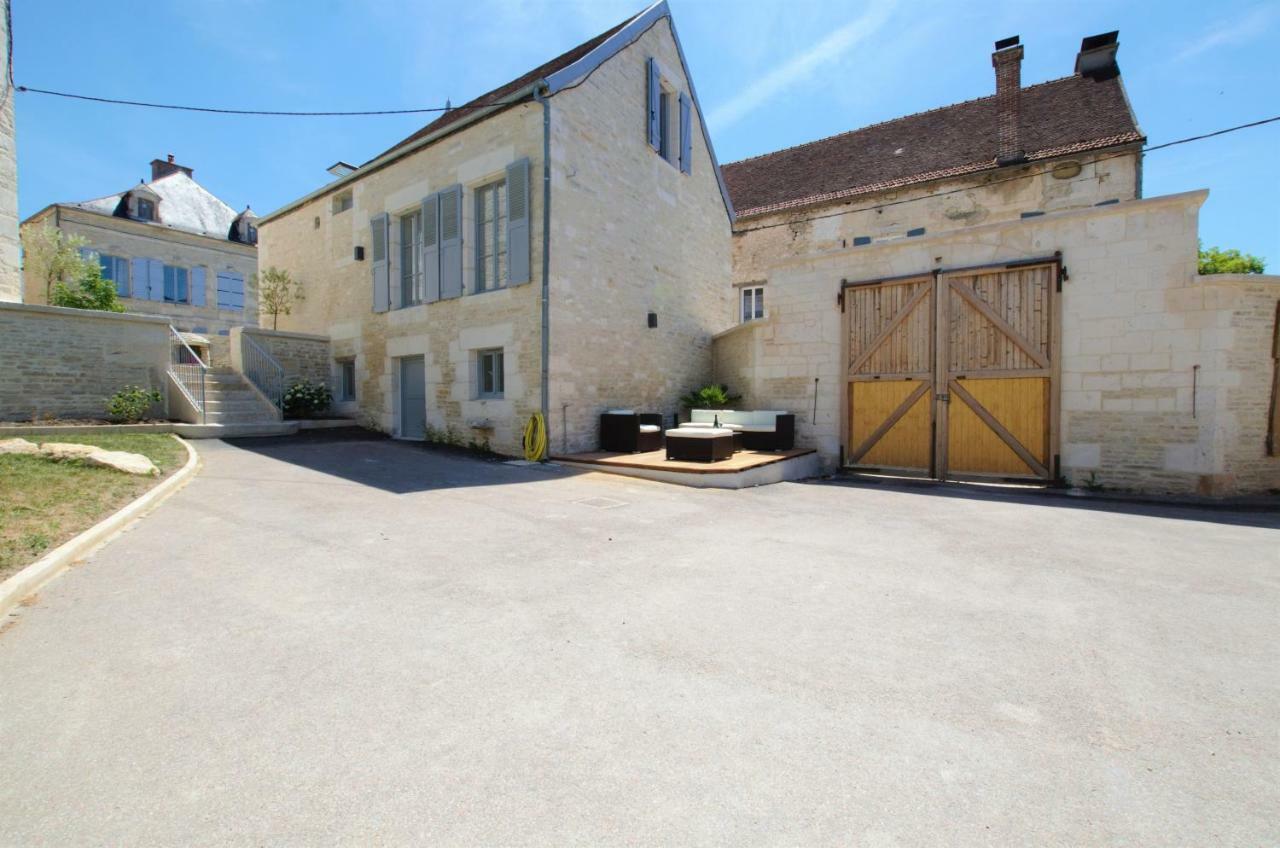 La Villa Lombardi En Champagne, Avec Piscine Privee Et Jacuzzi Les Riceys Экстерьер фото